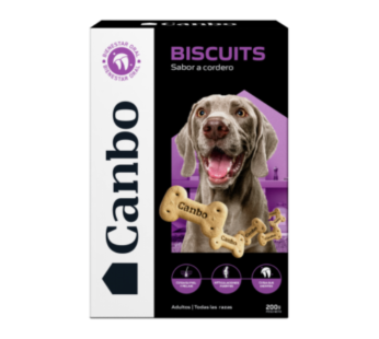 Canbo Super Premium Biscuits Cordero Adulto 200gr