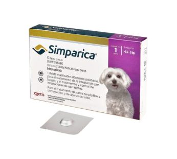 Simparica 10mg X 1 TAB (2.5 – 5kg)