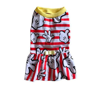 Vestido Mickey Guante