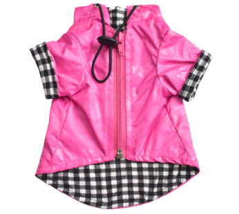 Abrigo Impermeable Fucsia