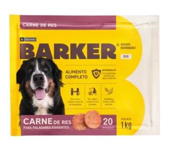 Barker Carne de Res 1KG (20 Hamburguesas)