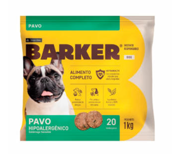 Barker Pavo 1Kg (20 Hamburguesas)