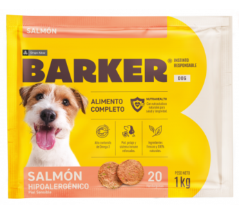 Barker Salmon 1kg (20 Hamburguesas)