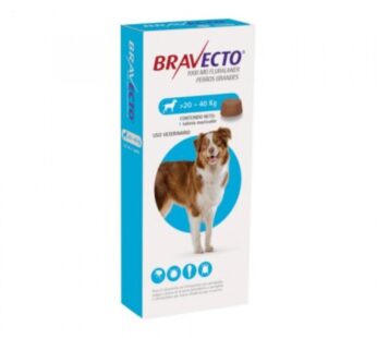 Bravecto 1000mg 1Tab (20 a 40kg)