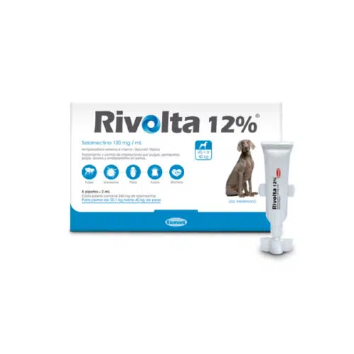 Rivolta Antipulgas para Perros 20.1 a 40 kg