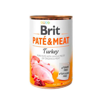Brit Pate & Meat Turkey 400gr