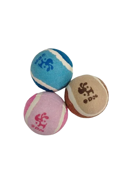 Pelotas de Tennis Juguetes para Perros Pack x3