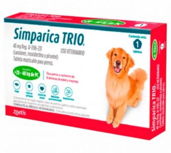Simparica Trio 20kg – 40Kg