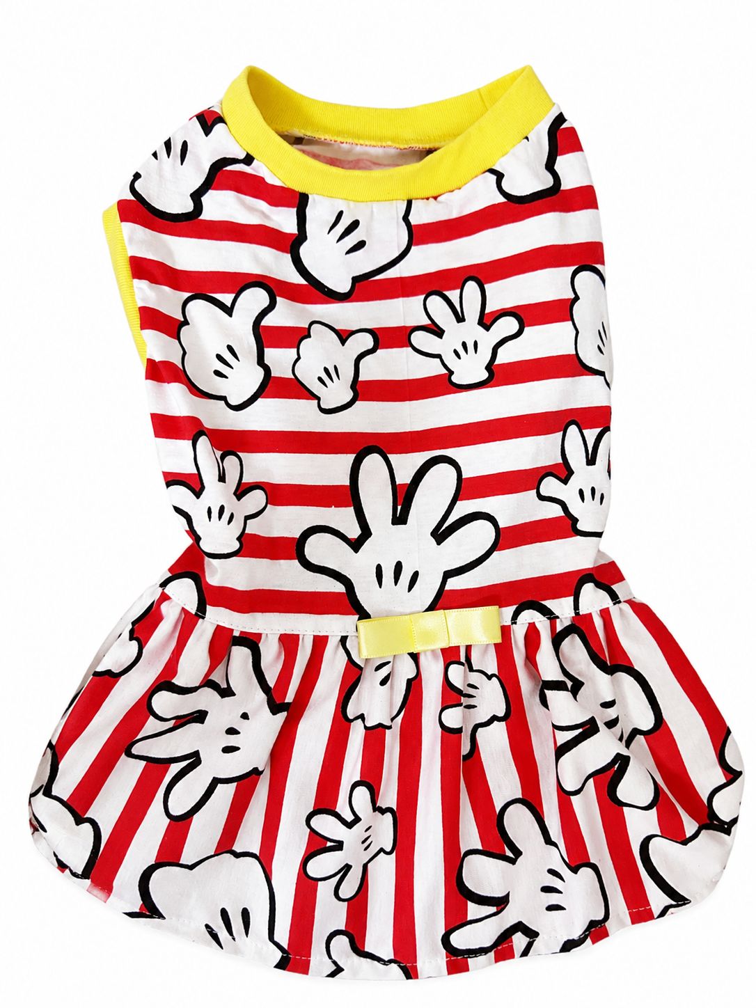 Vestido Mickey Guante de Algodón para Perras