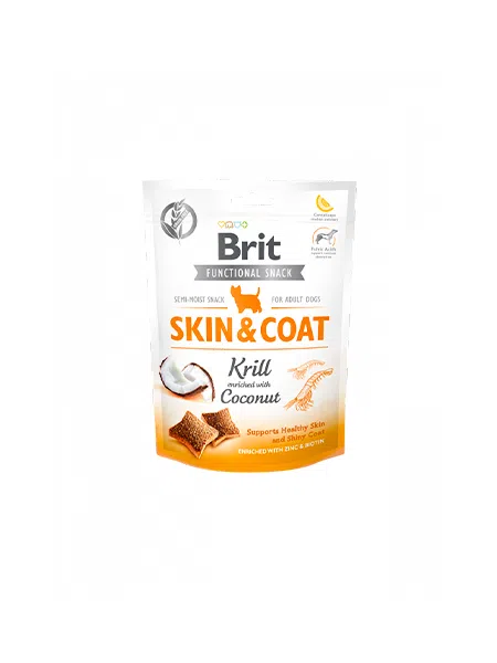 Brit Care Dog Functional Snack Skin & Coat Krill