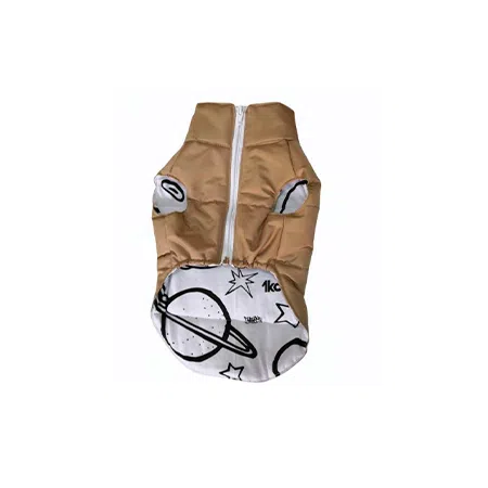 Chaleco Dorado Impermeable Acolchada