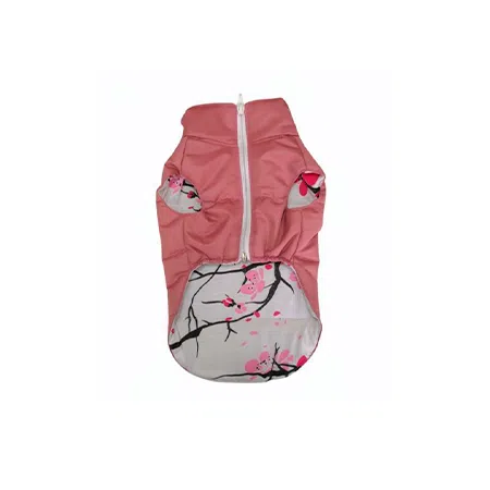 Chaleco Rosado Impermeable Acolchada