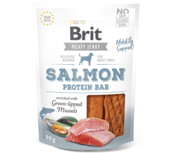 Brit brit lets bite pure salmon