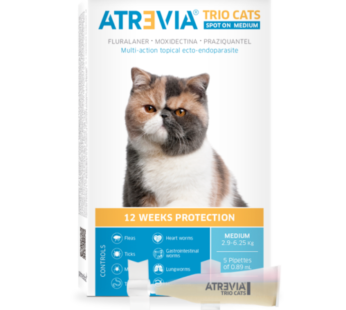 Atrevia Trio Cat Medium 1 Tab (2.9KG – 6.25KG)