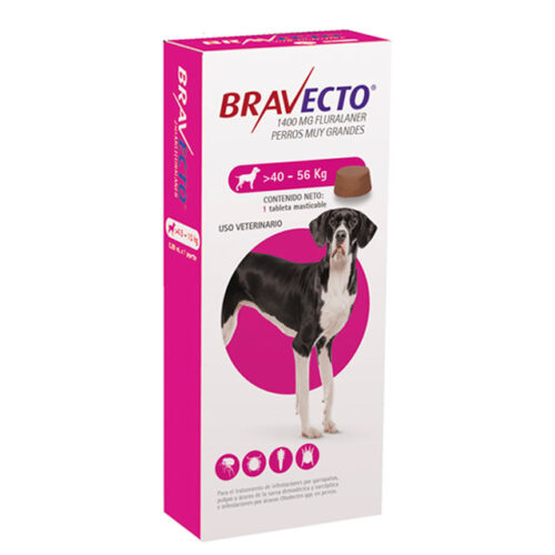 Bravecto 1400mg 1Tab (40 a 56kg)