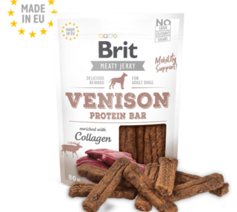 Brit Jerky Snack Venison Protein Bar