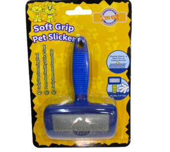 Soft Grip Pet Slicker Grooming Brush
