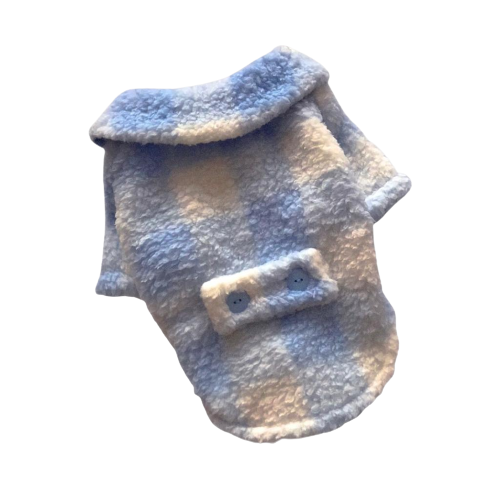 Abrigo Sherpa Rosa/Celeste