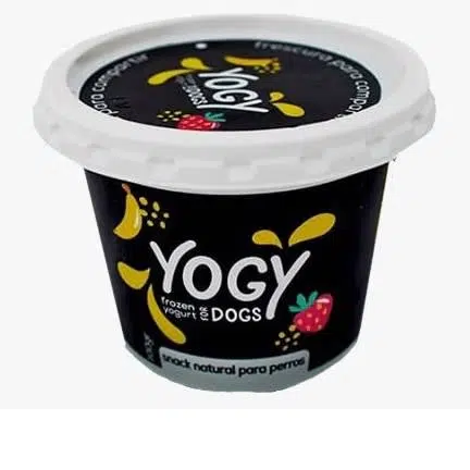 Barker Yogy Helado de Fresa y Platano