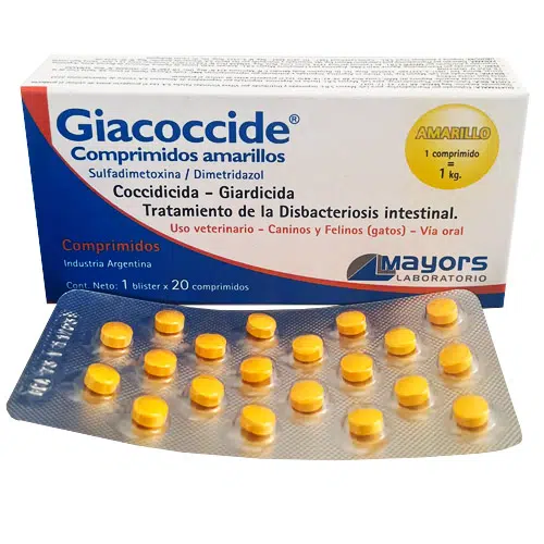 Giacoccide Amarillo Antiparasitario para Mascotas