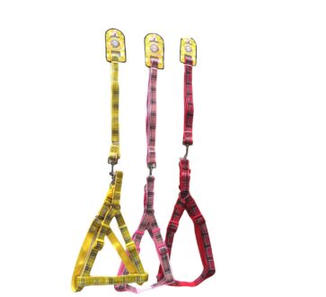 Pechera y Correa con diseño escoses reflectiva