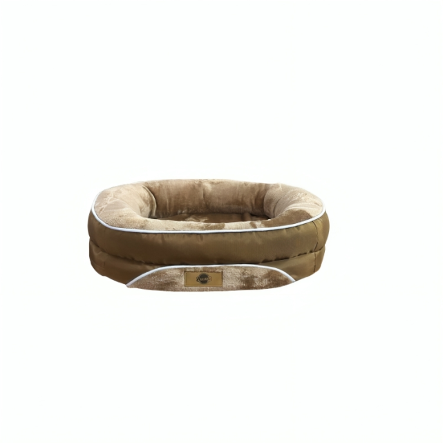 Cama Cuna Redonda Beige L