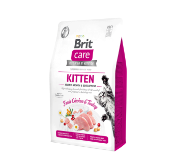 Brit Care Cat Kitten – Fresh Chicken & Turkey