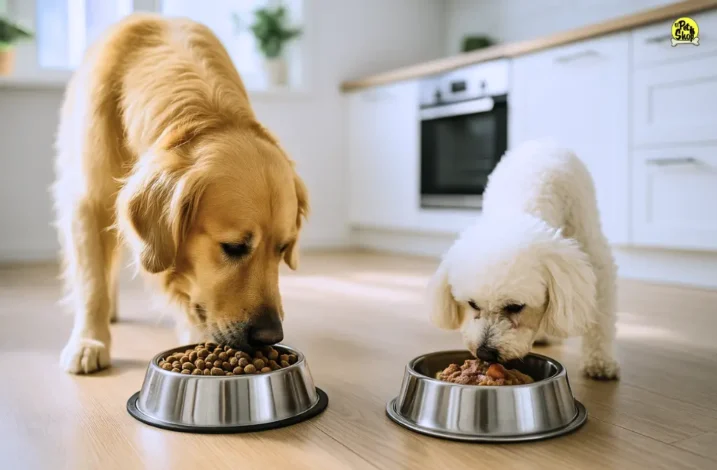 Comida saludable para perros.