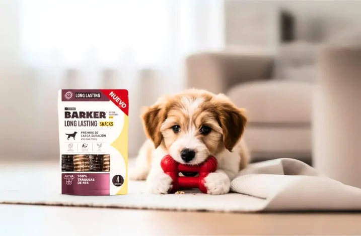 Snacks deshidratados para perros por delivery.