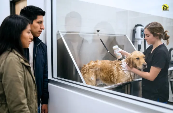 Shampoo para perros en Miraflores.