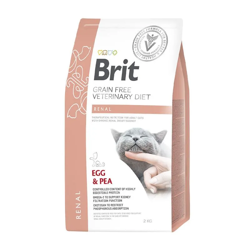 Brit Vet Cat Renal 2kg