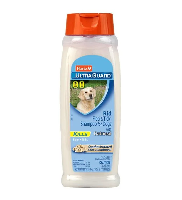 Hartz Hug Ridflea Dog Oatmeal- Shampoo
