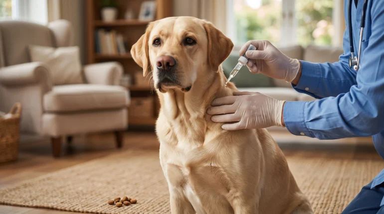 antipulgas para perros tipos aplicacion y como usarla